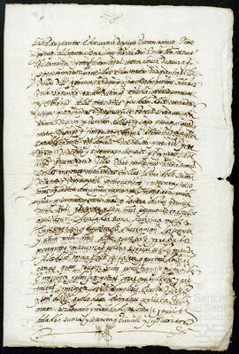 Carta de pago otorgada por Pedro Gómez de la Guerra en favor de Baltasar de Lezama.