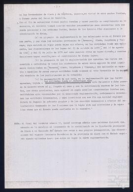 Cartas de José Miguel de Azaola Urigüen dirigidas a Juan José Echeverría y Manuel Escudero Rueda.