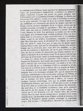 Apuntes manuscritos, posiblemente de José Miguel de Azaola, acerca de un libro sobre la población soviética.