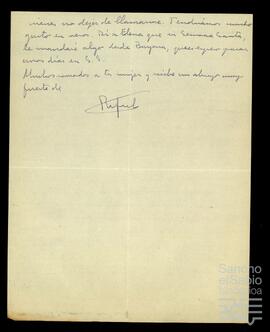 Correspondencia entre José Miguel de Azaola Urigüen y Rafael Chapa Galíndez.