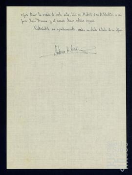 Correspondencia entre José Miguel de Azaola Urigüen y Antonio Álvarez Gazapo.