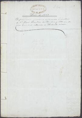 Certificación de la información posesoria de una heredad de Luis Hurtado de Mendoza Otazu.