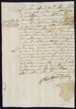 Conocimientos de Pedro de Grajales y de Francisco García de entregar en México ciertos artículos al capitán Juan de Bassoco.