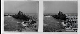 C.V._ PAIS VASCO_ESTEREOSCÓPICO,S.7,SS.10 (1922) - PAISAJE MARÍTIMO. N. 064-002