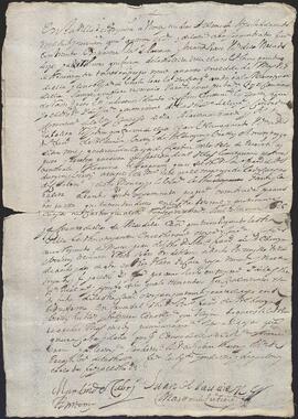 Recibos otorgados por los jurados del consejo de Leiza en favor de Juan Francisco de Alduncín.