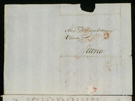 Correspondencia sobre la administración de los bienes de Bilbao.