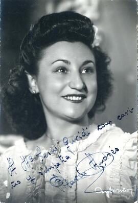 Retrato fotográfico de Pilarín Andrés.