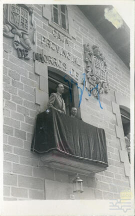 Inauguraciones de sucursales de la Caja Provincial de Ahorros de Álava. N. CV-CP-S2/SS.1.1-014