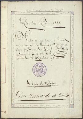 Venta de parte de una heredad otorgada por José Ángel de Iturbe Sudupe en favor de Luis Hurtado de Mendoza Otazu.