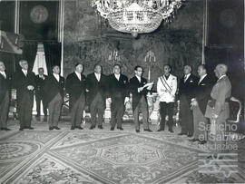Visita de la Junta de Gobierno de la Caja a Franco. N. CV-CP-S2/SS.3.3-007