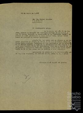 Correspondencia entre José Miguel de Azaola Urigüen y diferentes personalidades del Instituto Británico en España.