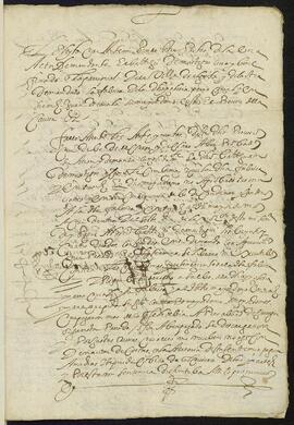 Sentencia del pleito litigado entre Baltasar Juan de Meíztegui, cura beneficiado de la parroquia de Elgueta y la fábrica de dicha iglesia.