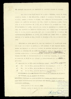 Cartas dirigidas a José Miguel de Azaola Urigüen relacionadas con la testamentaría de Josefa de Ondarza Acha y la transmisión de sus bienes.