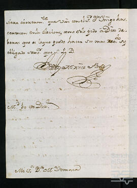 Correspondencia por la deuda dejada por Domingo Gil.