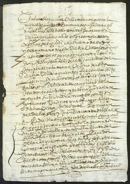 Carta de pago otorgada por Francisco de Elejalde Iturbe en favor de Francisca de Idiáquez.
