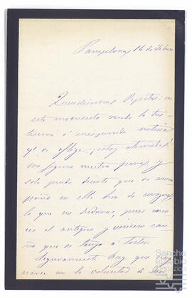 Cartas de pésame por el fallecimiento Ramón de Ortés de Velasco Urbina.