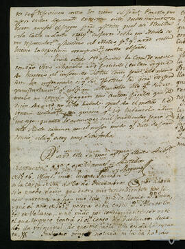 Correspondencia entre Manuel de Santelices Llaguno e Íñigo Ortés de Velasco Alfona de Salcedo.