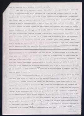 Cartas de José Miguel de Azaola Urigüen dirigidas a Juan José Echeverría y Manuel Escudero Rueda.