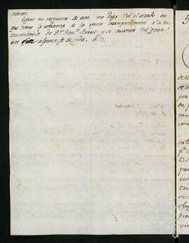 Correspondencia por la administración de la testamentaría de Francisco de Berrio Marzana.