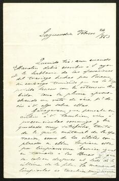 Cartas de Manuel María de Gortázar dirigidas a Víctor de Munibe.