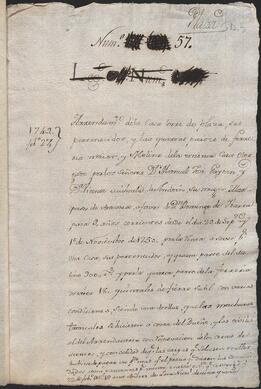 Arrendamiento de dos cuartas partes de la ferrería de Plaza otorgado por Manuel José Gaytán de Ayala y Pedro José de Mugartegui en favor de Domingo de Ibarra Azcarai.