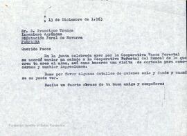 Carta de Bernardo de Mesanza dirigida a Francisco Uranga.