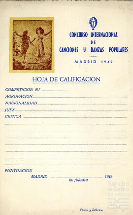 Partituras manuscritas tituladas 'Baile de Navarra' y 'Las Palmas (Islas Canarias) Villancico'.
