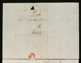 Correspondencia y cuentas de la administración de los bienes de Bilbao.
