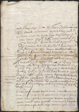 Parecer favorable del licenciado Balanza sobre la donación de Miguel de Alduncín.