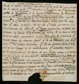Correspondencia y cuentas de la administración de los bienes de Bilbao.