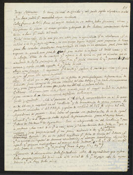 Cartas de Ignacio de Zavala Salazar a su primo y suegro Íñigo Ortés de Velasco Esquíbel.