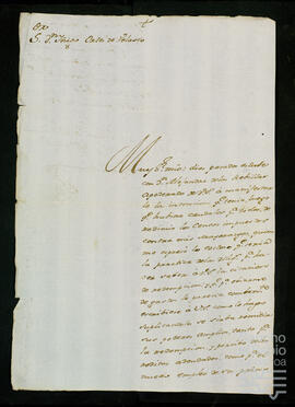 
Cartas de Eugenio Ahumada sobre un censo.
