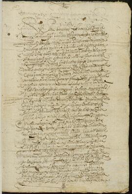 Venta de un censo de 100 ducados de principal y 5 de renta anual por Bartolomé de Azcárate Azcasua a favor de Miguel Ochoa de Mendizábal.