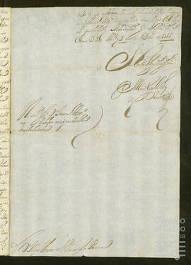 Carta de Martín Galindez de Rivas a Íñigo Ortés de Velasco Berrio.