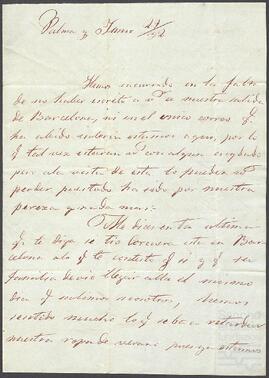Cartas de Luis Palacios dirigidas a su hermano Cándido.