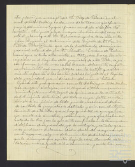 Carta de Elisardo María Storm a Sebastián de Abreu.
