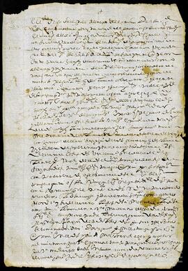 Requisitoria en el pleito entre Juan Pérez de Zubiaurre y Martín Pérez de Olazábal.