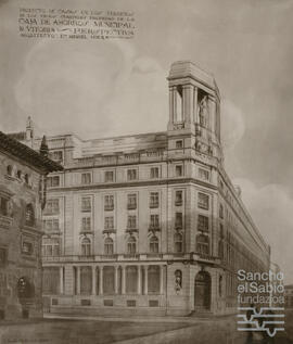 Sede central de la Caja de Ahorros Municipal de la Ciudad de Vitoria. N. C.V._C.M._CAJA MUNICIPAL,S.1,SS.1.1-005