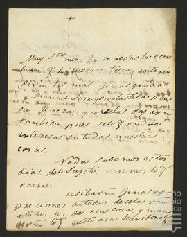 Carta de Mercedes Arloa a Martín Galarraga.