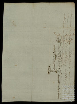 Carta de Francisco Manuel de Artecona a Juan Antonio de Ibarreche.