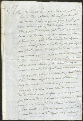 Certificación del acta de la sesión del Ayuntamiento de Vegara del 10 de agosto de 1794.
