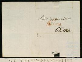Correspondencia y cuentas de la administración de los bienes de Bilbao.