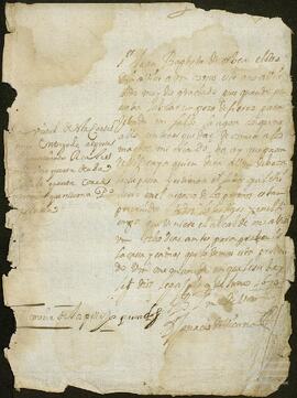 Cartas de Ignacio de Vicuña dirigidas a Juan Bautista de Orbea.