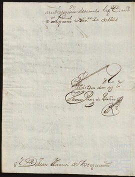 Cartas de Pedro de Mendívil Lazcano a su sobrino José Francisco de Mendívil.