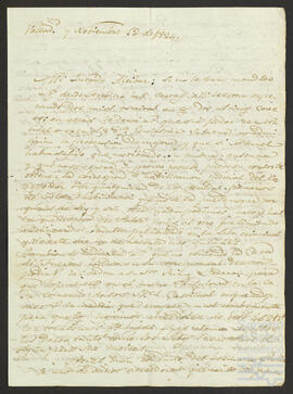 Cartas de Juan Toranzo, Faustino González Arias, Manuel Bernardo de Larrondobuno, Antonio de Querejeta y Luis Arocena a Miguel María de Alcibar- Jáuregui Michelena.