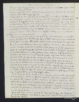 Cartas de Ignacio de Zavala Salazar a su primo y suegro Íñigo Ortés de Velasco Esquíbel.