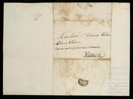 Correspondencia y cuentas de la administración de los bienes de Bilbao.