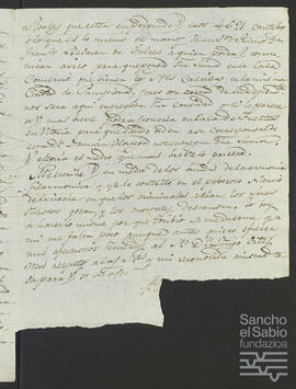 Cartas de Juan Toranzo, Faustino González Arias, Manuel Bernardo de Larrondobuno, Antonio de Querejeta y Luis Arocena a Miguel María de Alcibar- Jáuregui Michelena.