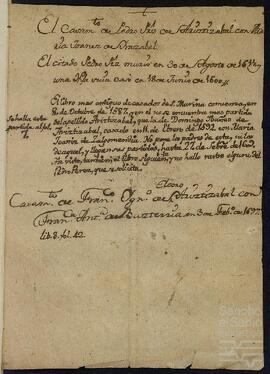 Noticias genealógicas del apellido Ariztizábal recogidas de los libros parroquiales de las iglesias de Bergara.