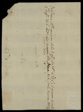 Carta de Juan Antonio de Santa Coloma a Francisco Antonio de Artecona.